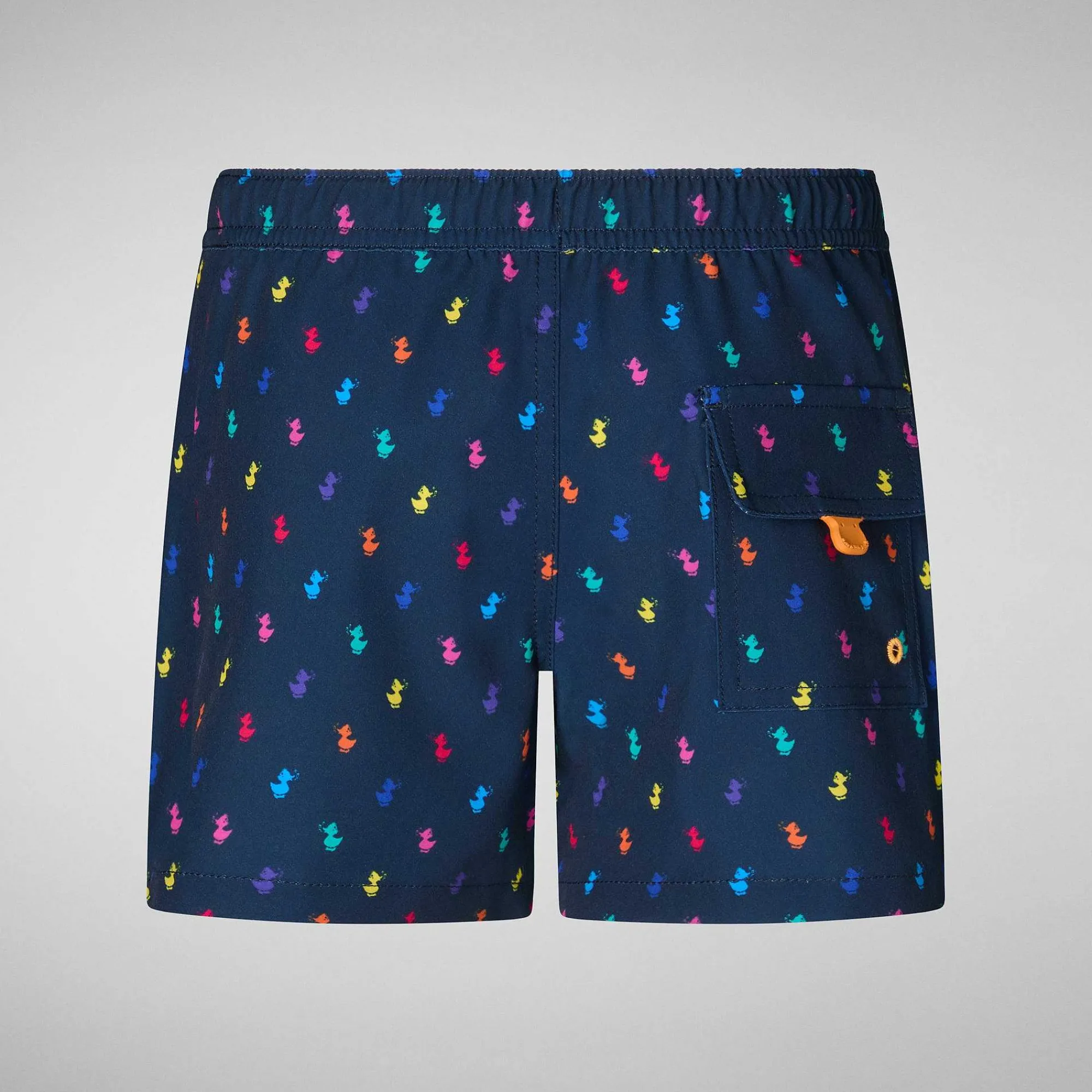 Gutt Save The Duck Badetøy For Gutter Getu In Rainbow Ducks Pa Navy Blue