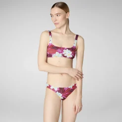 Kvinner Save The Duck Bikinitopp For Kvinner Uliana In Fucsia Frangipani