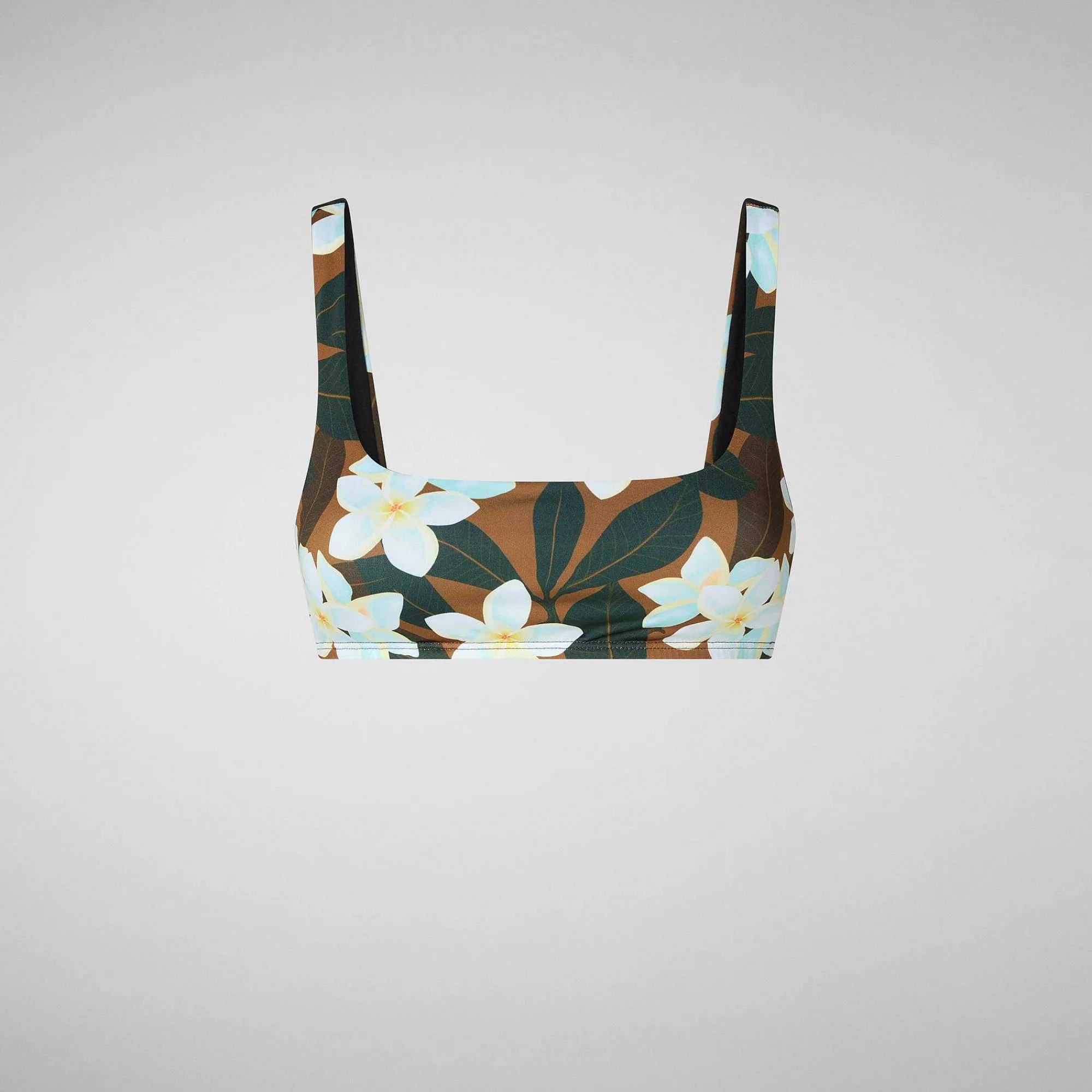 Kvinner Save The Duck Bikinitopp Uliana For Kvinner I Brun Frangipani