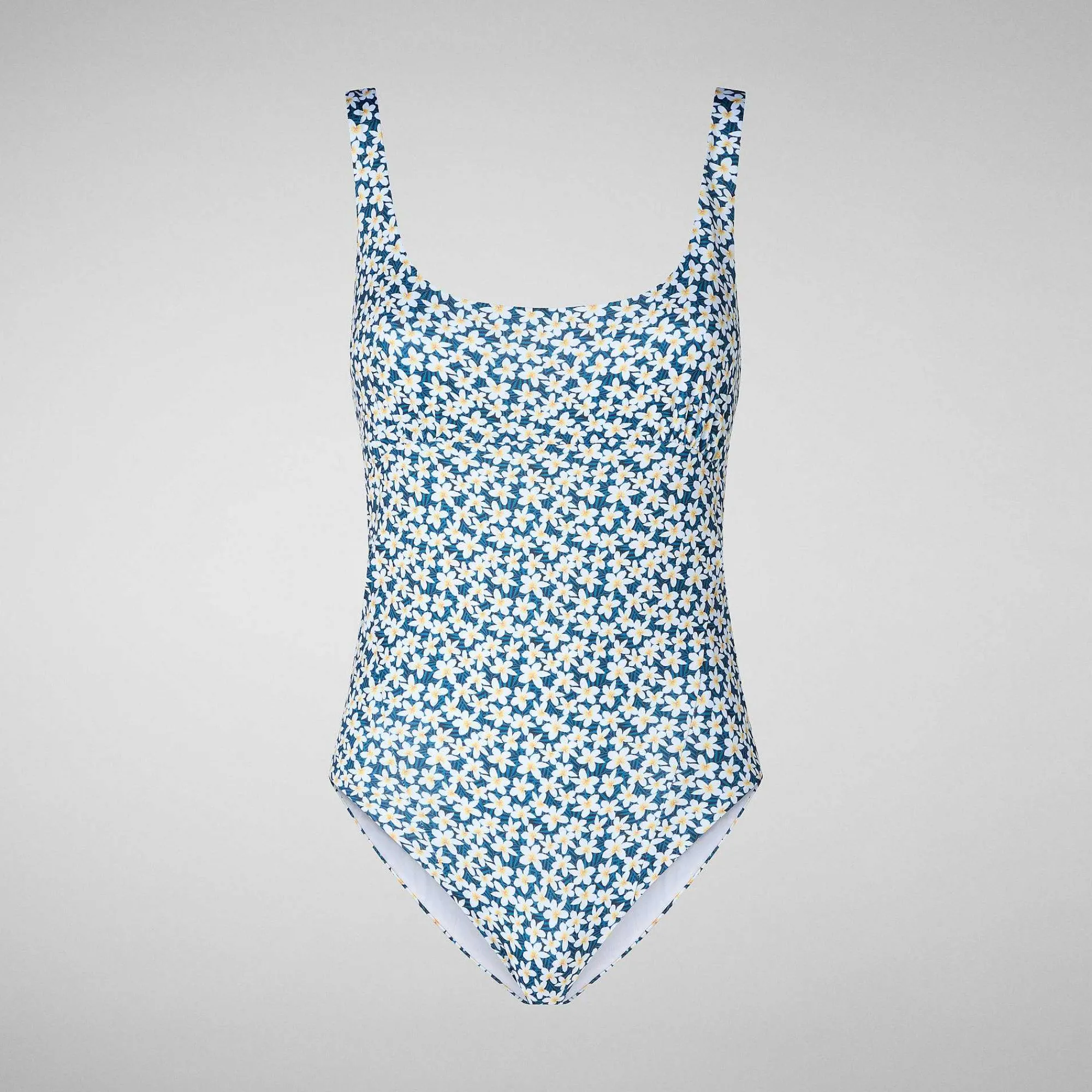 Kvinner Save The Duck Damebadedrakt Ondine I Bla Frangipani