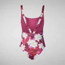 Kvinner Save The Duck Damebadedrakt Ondine I Fucsia Frangipani