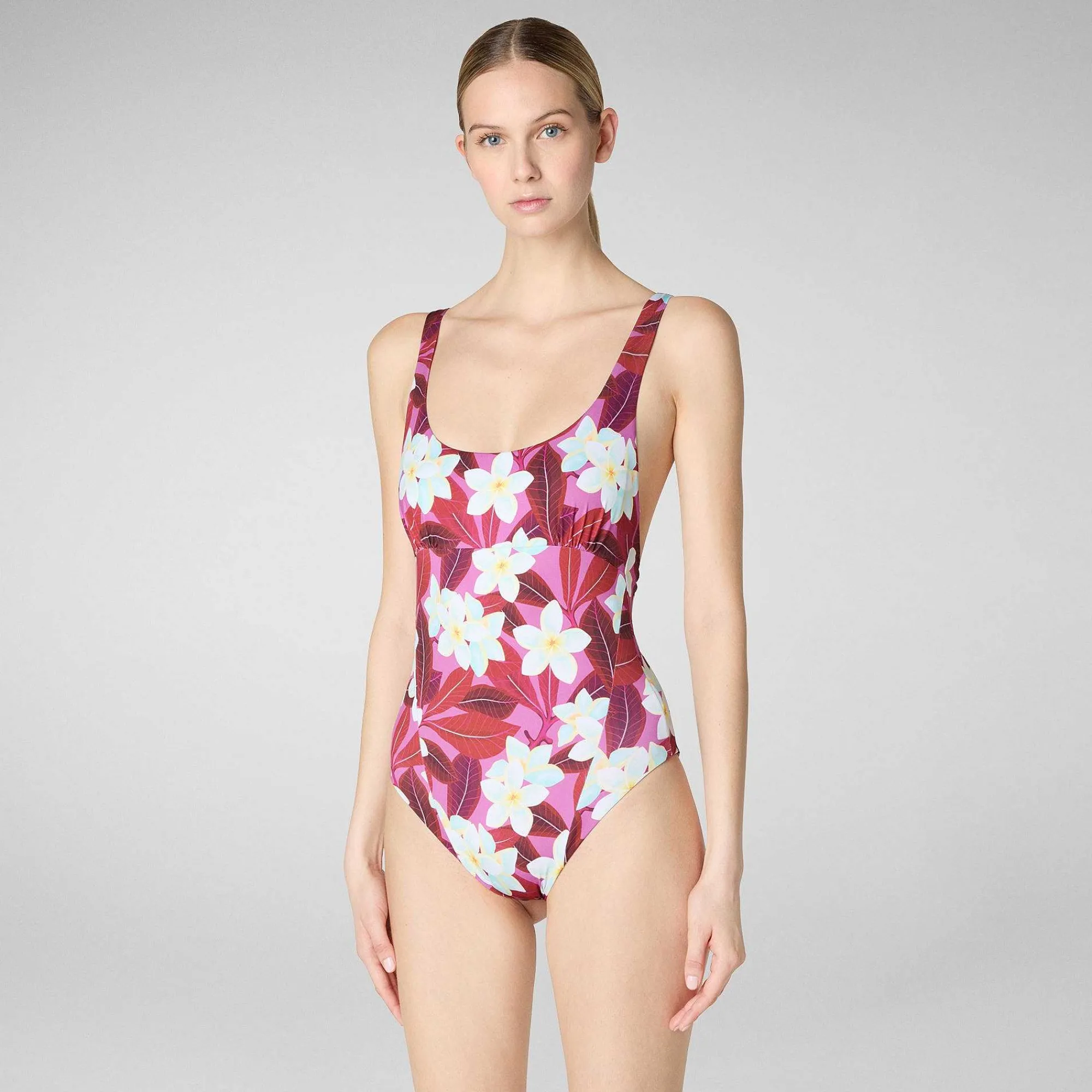 Kvinner Save The Duck Damebadedrakt Ondine I Fucsia Frangipani