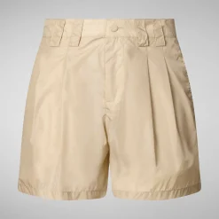 Kvinner Save The Duck Damebukse Noy In Shore Beige