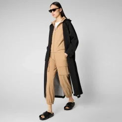 Kvinner Save The Duck Damebukser Gosy In Biscuit Beige