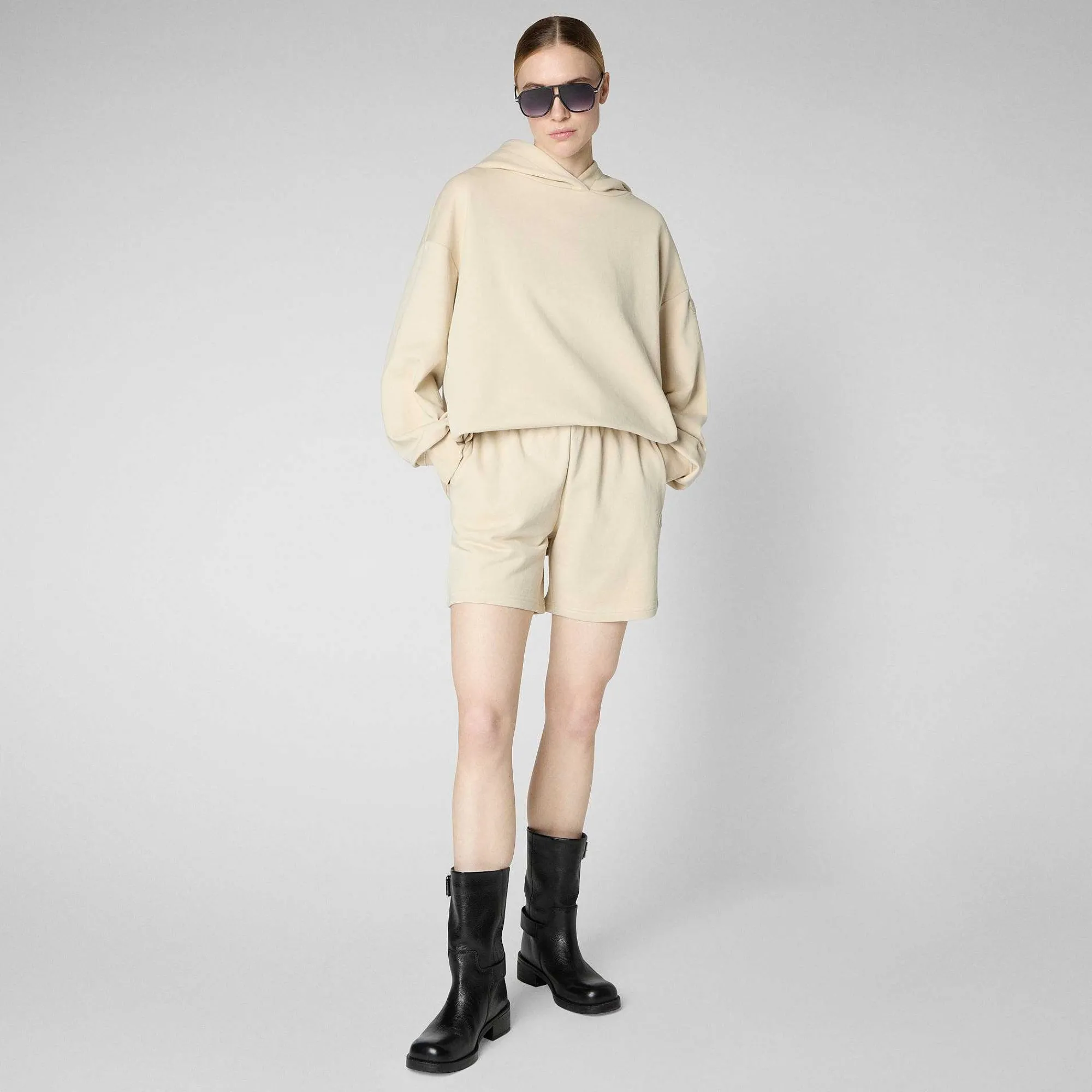 Kvinner Save The Duck Damebukser Halima I Shore Beige