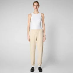 Kvinner Save The Duck Damebukser Jiya In Shore Beige
