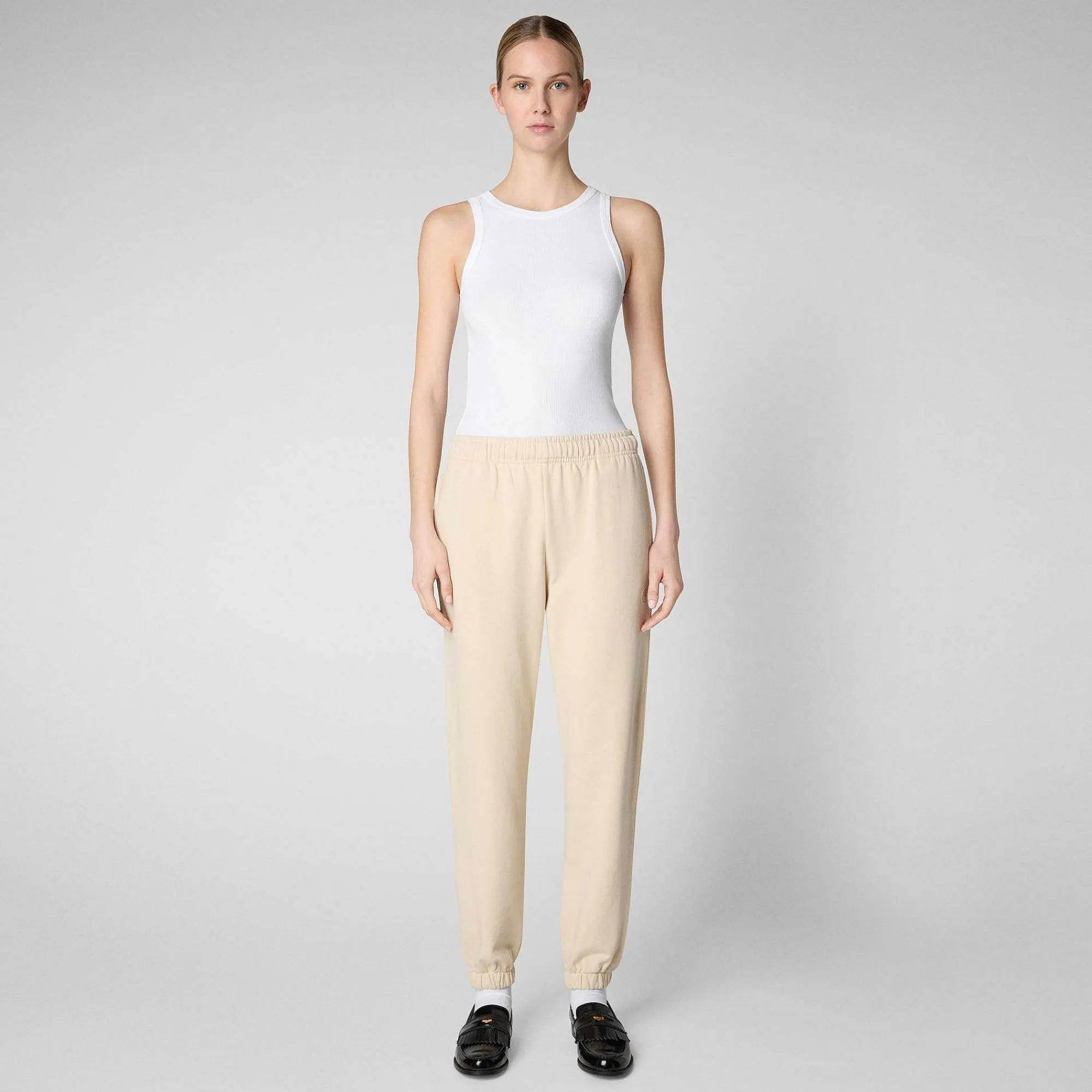 Kvinner Save The Duck Damebukser Jiya In Shore Beige