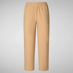Kvinner Save The Duck Damebukser Milan I Biscuit Beige