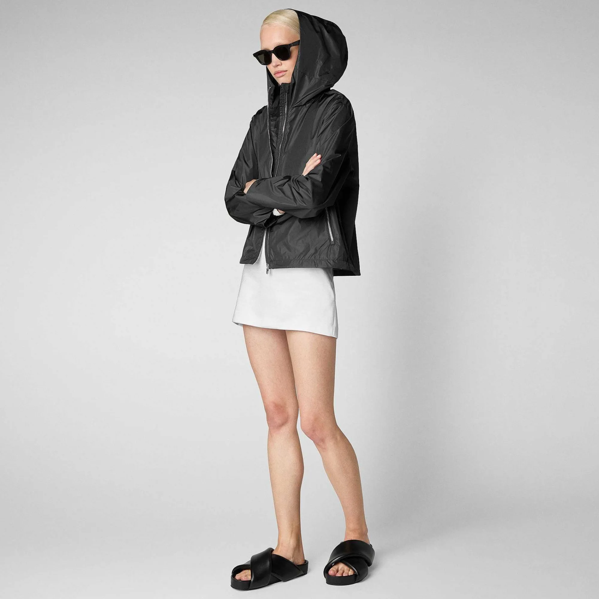 Kvinner Save The Duck Damejakke Hope In Black