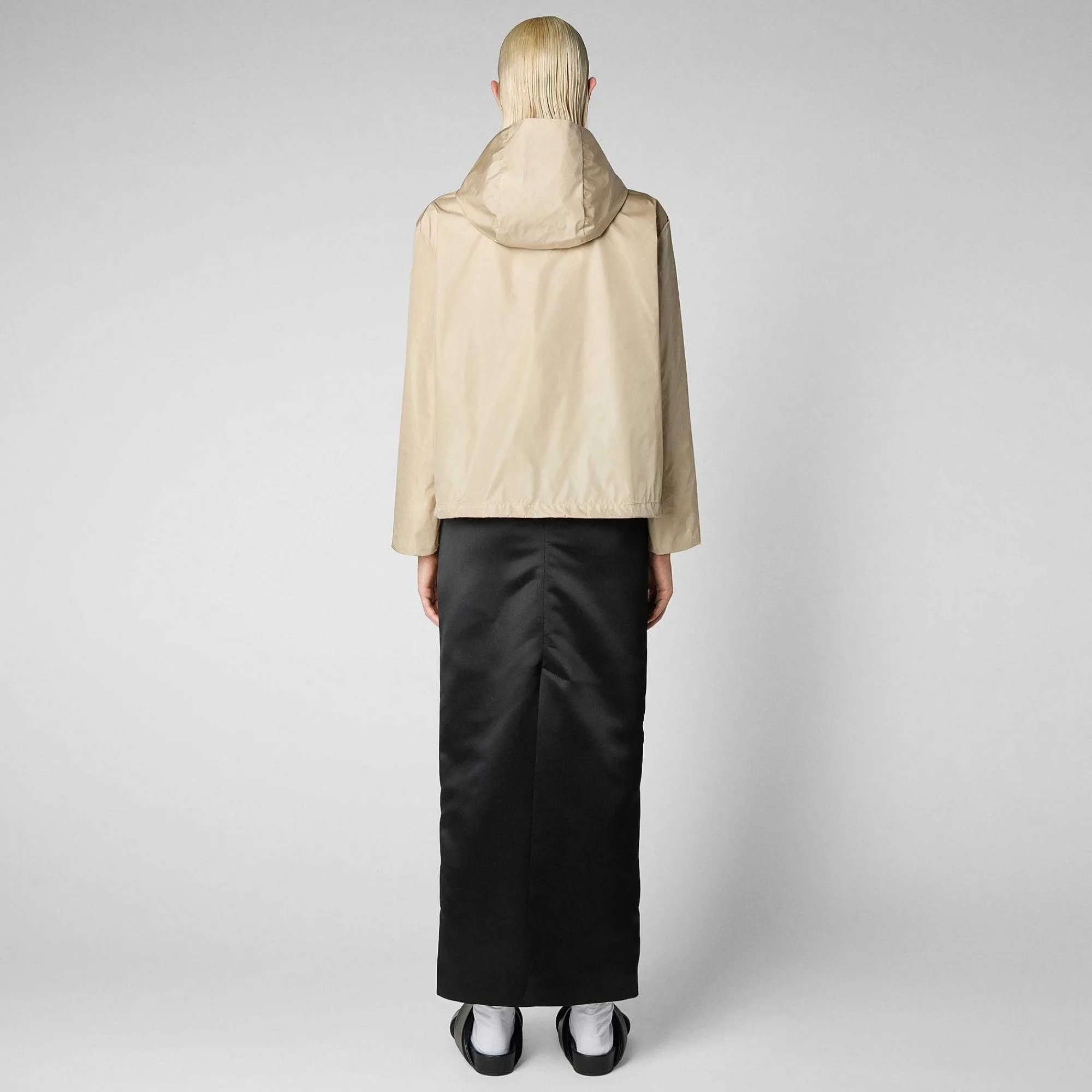 Kvinner Save The Duck Damejakke Hope In Shore Beige