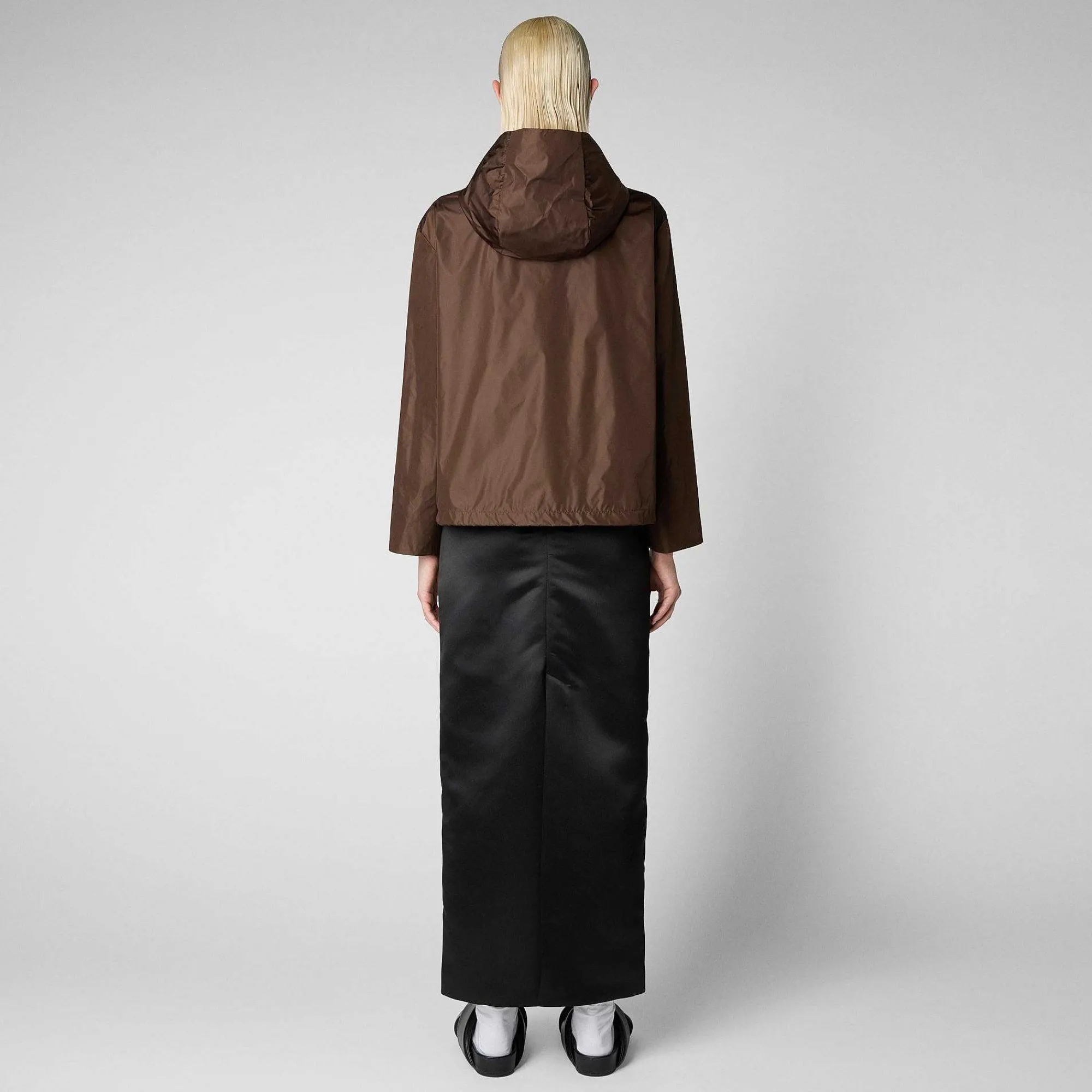 Kvinner Save The Duck Damejakke Hope In Soil Brown