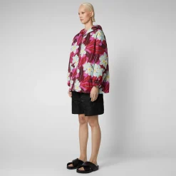 Kvinner Save The Duck Damejakke Niam I Frangipani Fucsia