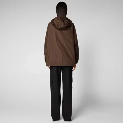Kvinner Save The Duck Damejakke Nika I Soil Brown