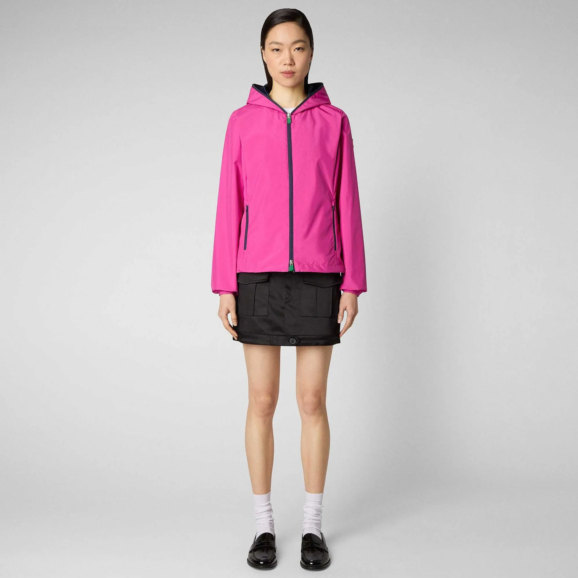 Kvinner Save The Duck Damejakke Stella I Fucsia Rosa