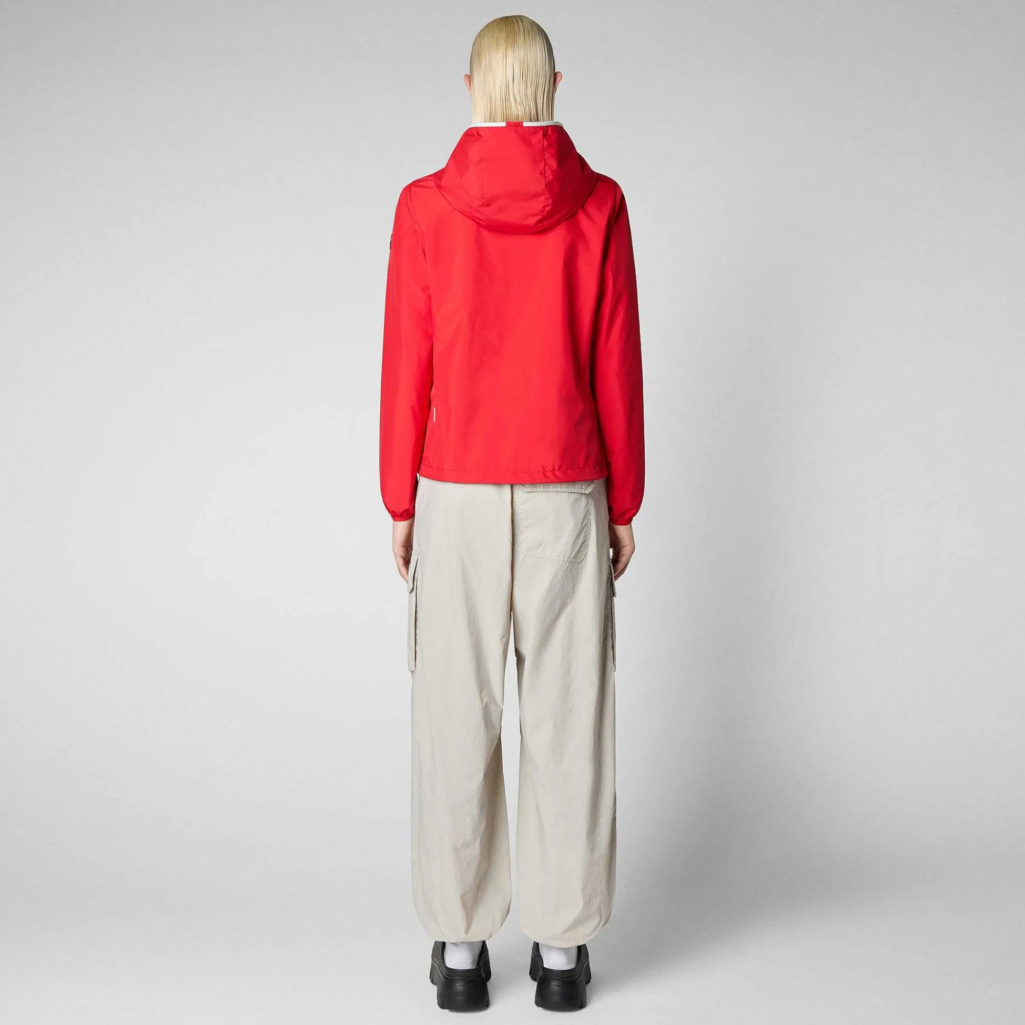 Kvinner Save The Duck Damejakke Stella In Flame Red
