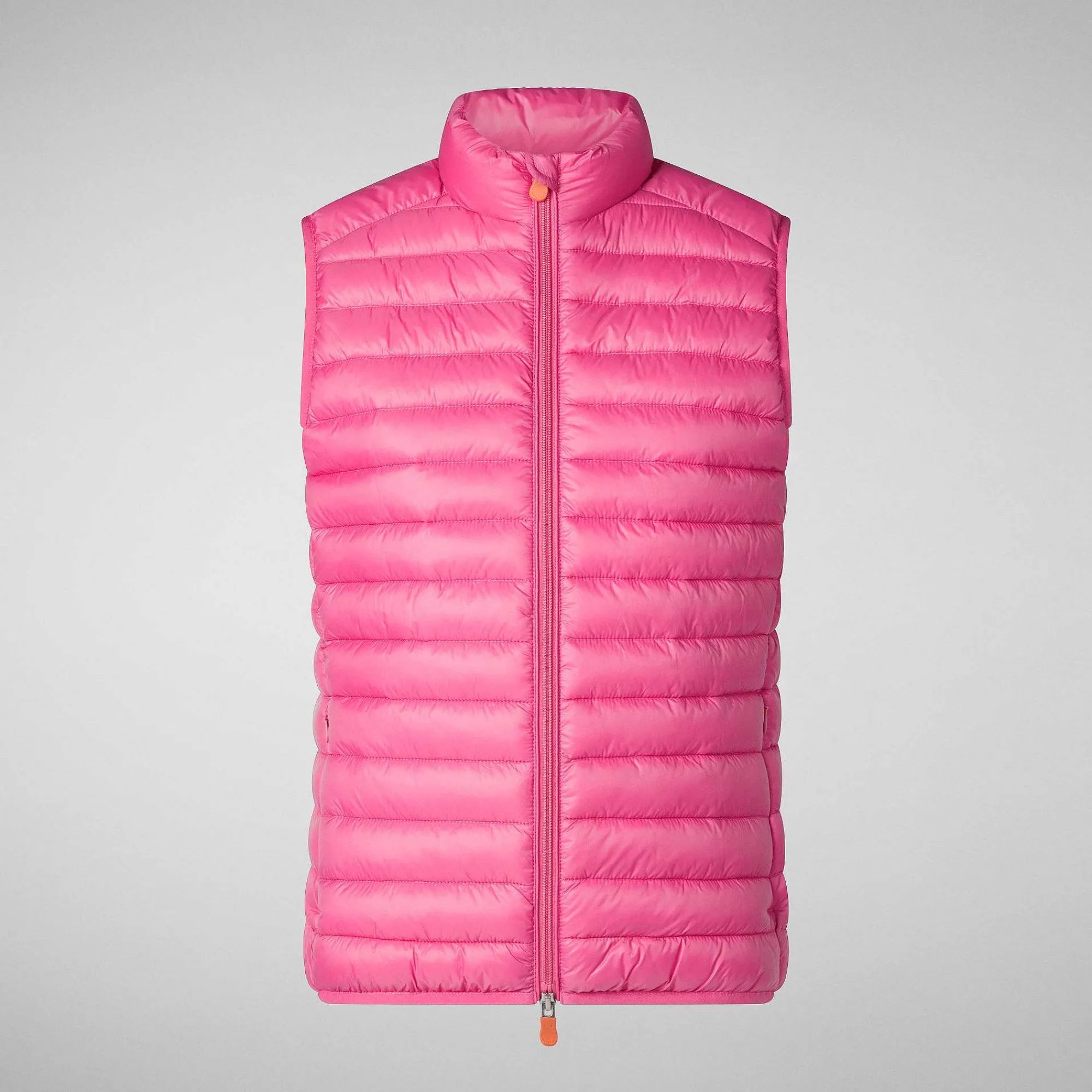 Kvinner Save The Duck Dames Vattert Vest Charlotte I Gem Rosa