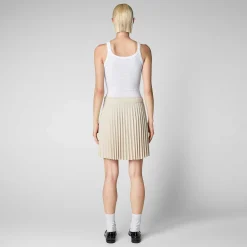 Kvinner Save The Duck Dameskjort Ilsa I Shore Beige