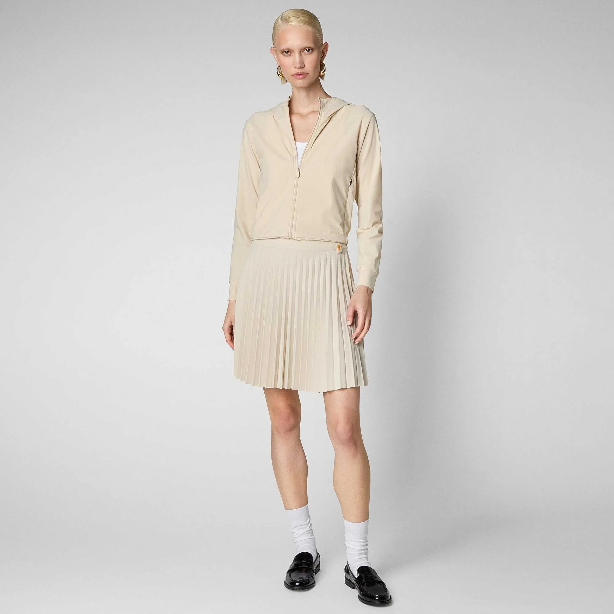 Kvinner Save The Duck Dameskjort Ilsa I Shore Beige