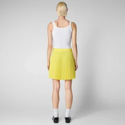 Kvinner Save The Duck Dameskjort Ilsa I Starlight Yellow