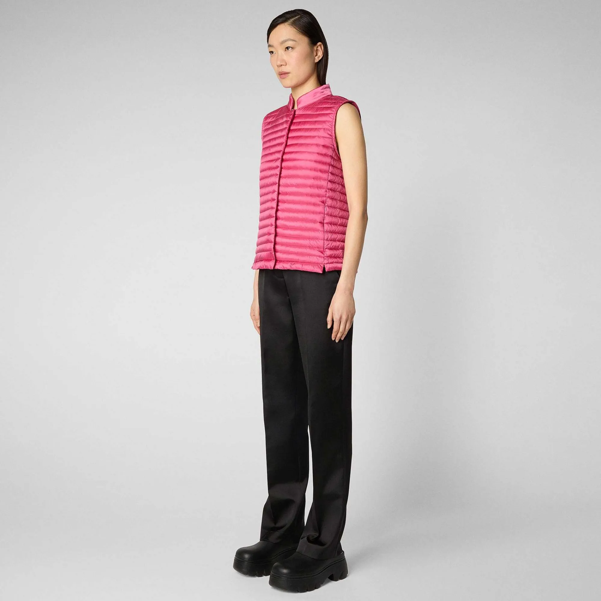 Kvinner Save The Duck Damevest Aria I Gem Rosa