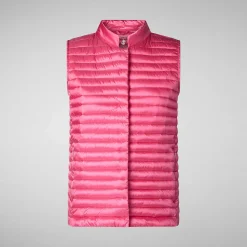 Kvinner Save The Duck Damevest Aria I Gem Rosa