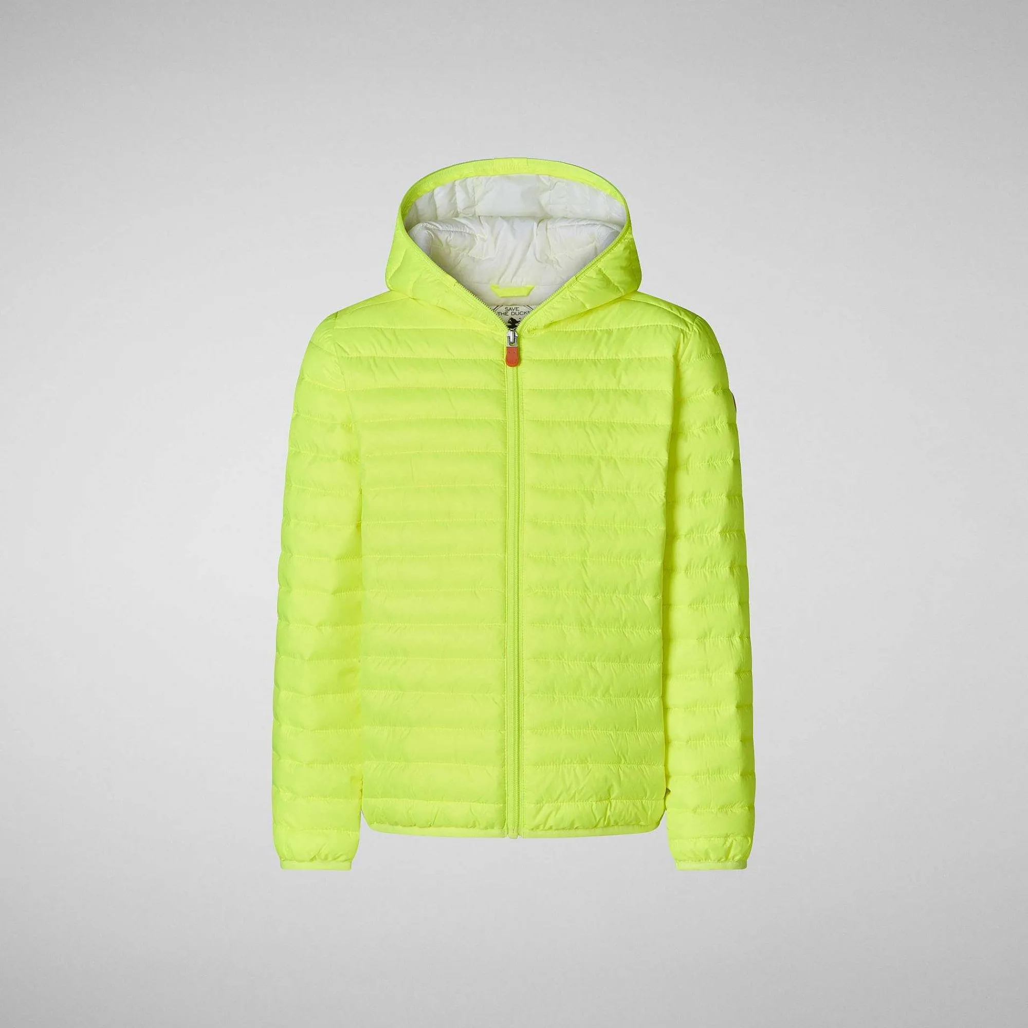 Pike Save The Duck Dyrefri Puffer Katie For Jenter I Fluorgul