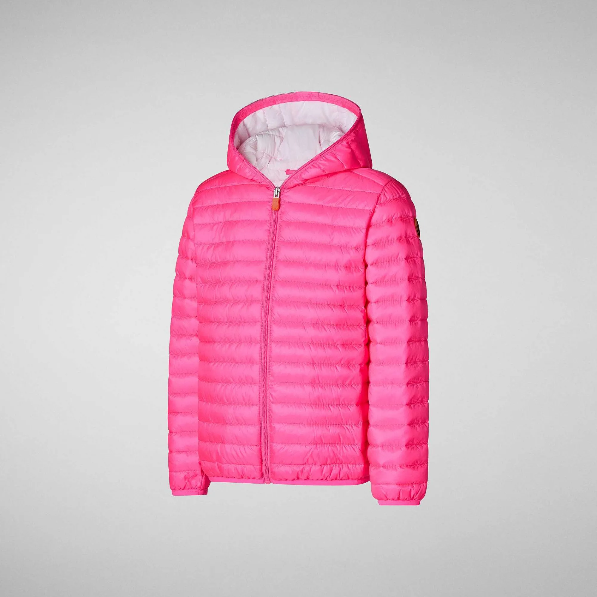 Pike Save The Duck Dyrefri Puffer Katie For Jenter I Fluorrosa