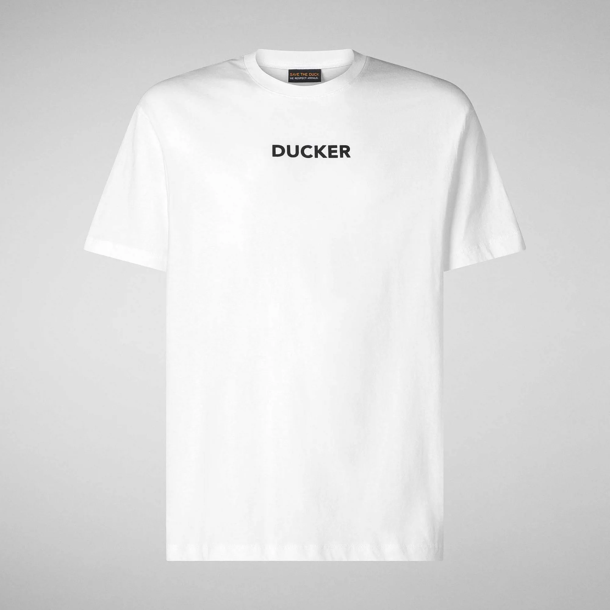 Menn Save The Duck Herre T-Skjorte Nalo I Hvitt