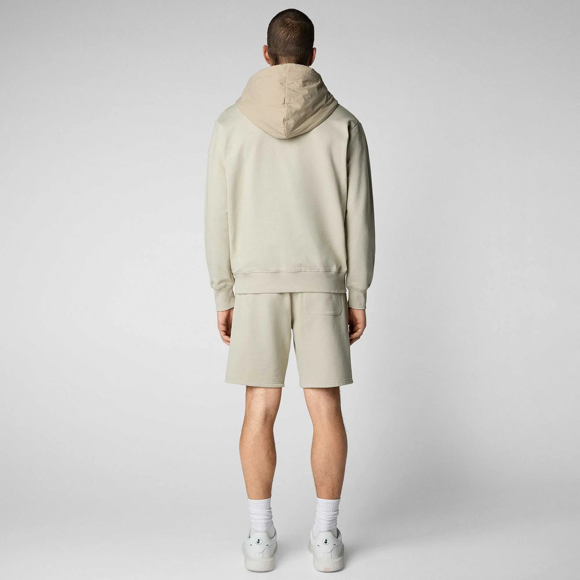 Menn Save The Duck Herregenser Deas In Stone Beige
