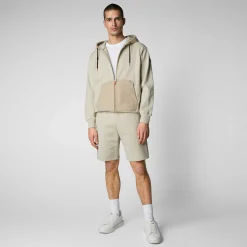 Menn Save The Duck Herregenser Deas In Stone Beige