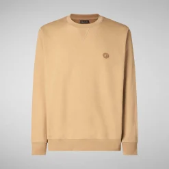 Menn Save The Duck Herregenser Silas I Biscuit Beige