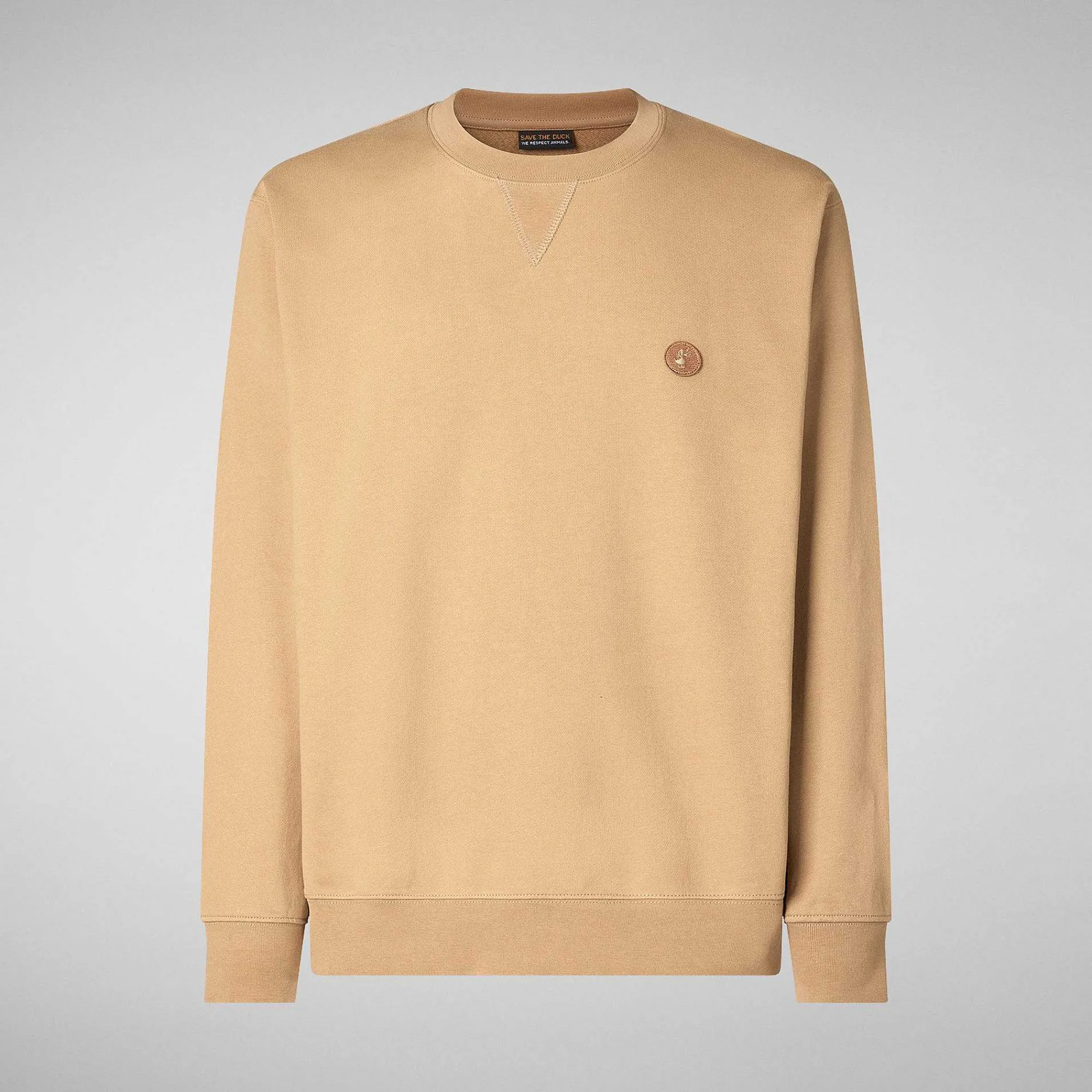 Menn Save The Duck Herregenser Silas I Biscuit Beige