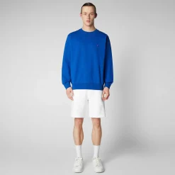 Menn Save The Duck Herregenser Silas I Cyber Blue