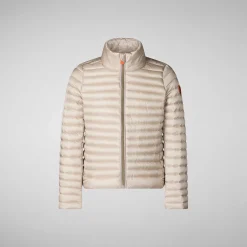 Pike Save The Duck Jentejakke Aya I Sand Beige