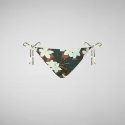 Kvinner Save The Duck Justerbar Bikinibunn Wiria For Kvinner I Brun Frangipani