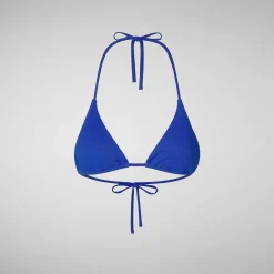 Kvinner Save The Duck Kvinne Triangle Bikinitopp Riva I Cyber Blue