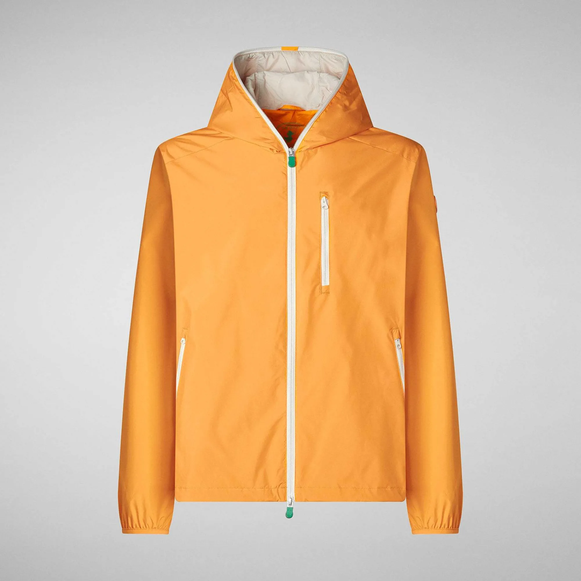 Menn Save The Duck Mannsjakke David In Sunshine Orange