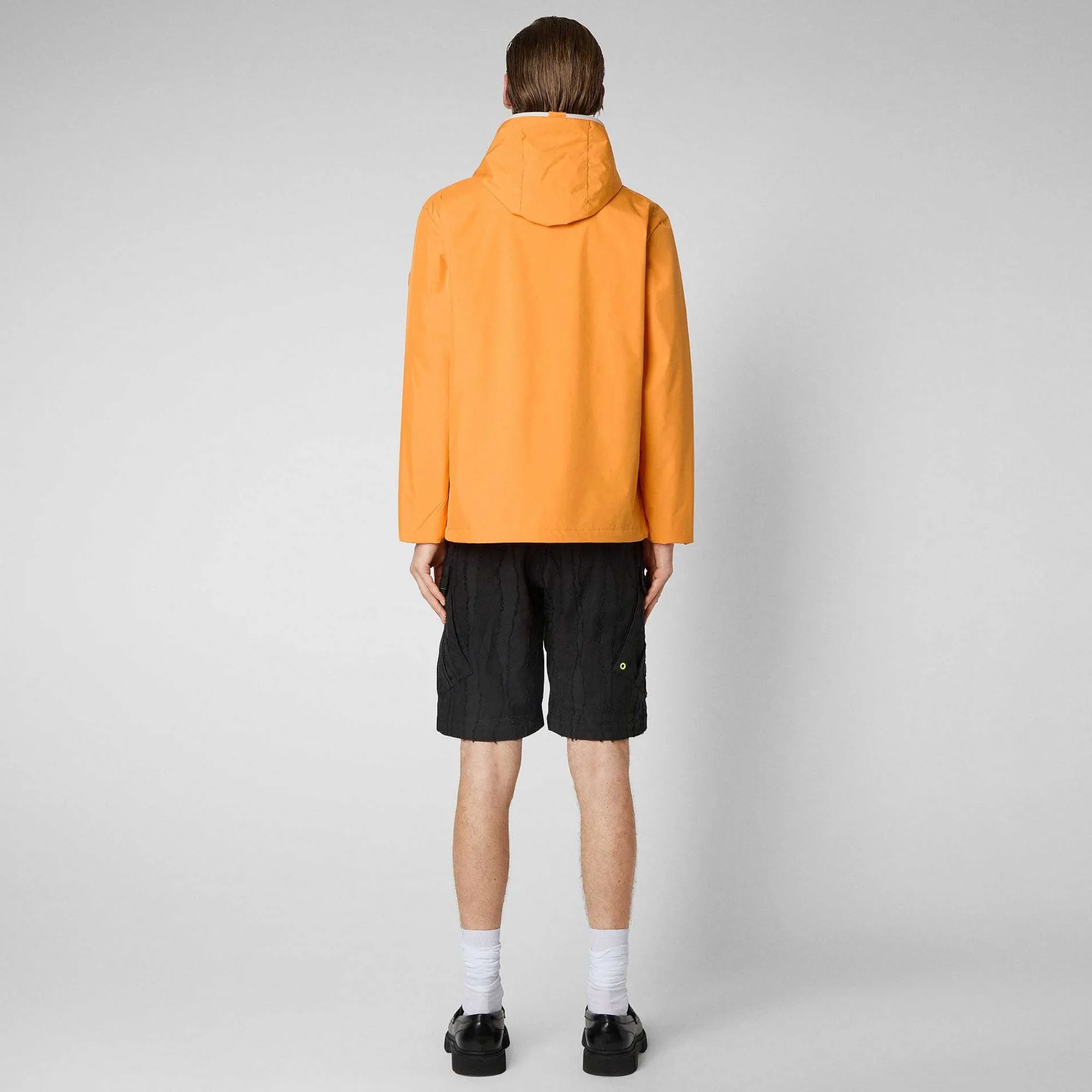 Menn Save The Duck Mannsjakke David In Sunshine Orange