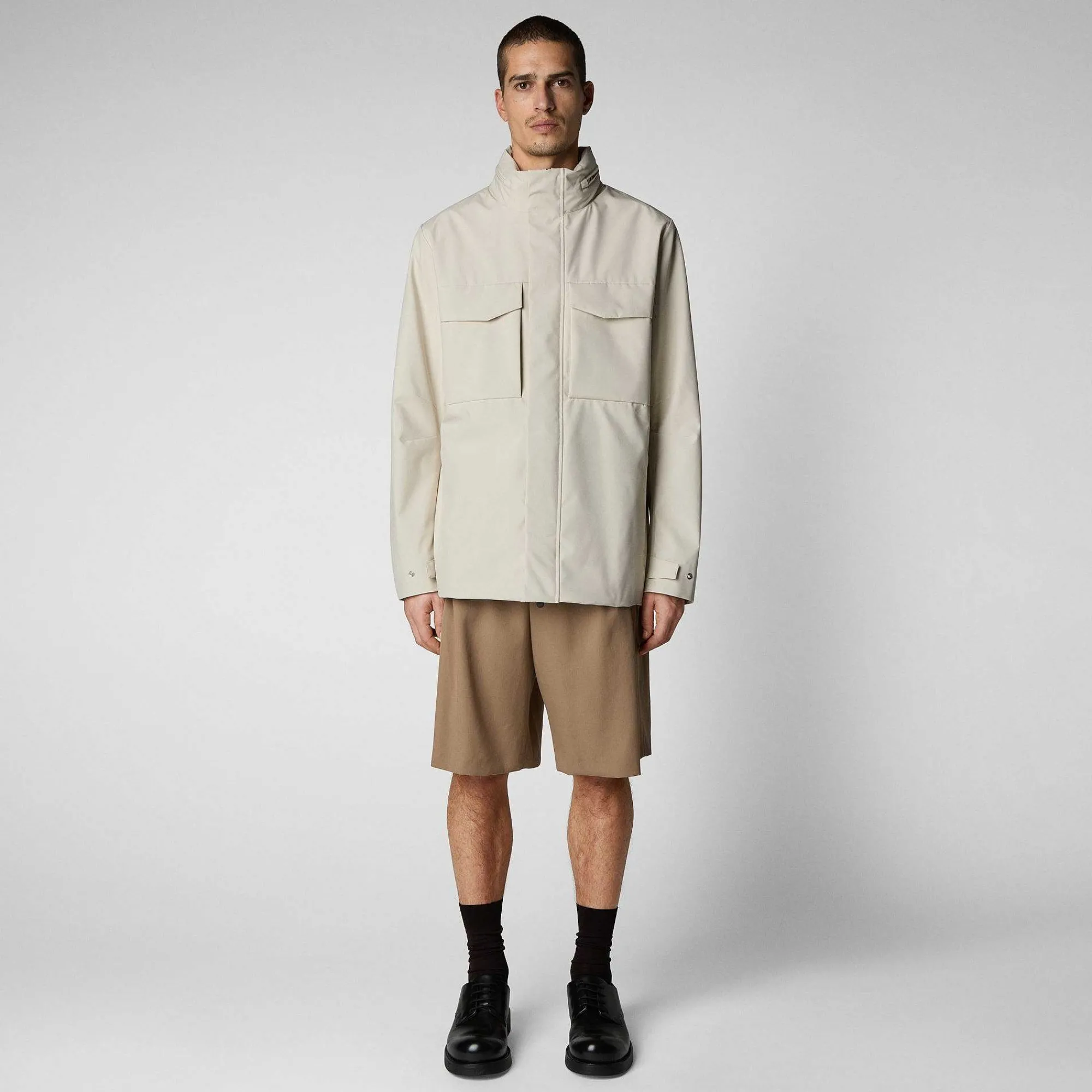 Menn Save The Duck Mannsjakke Irving I Shore Beige