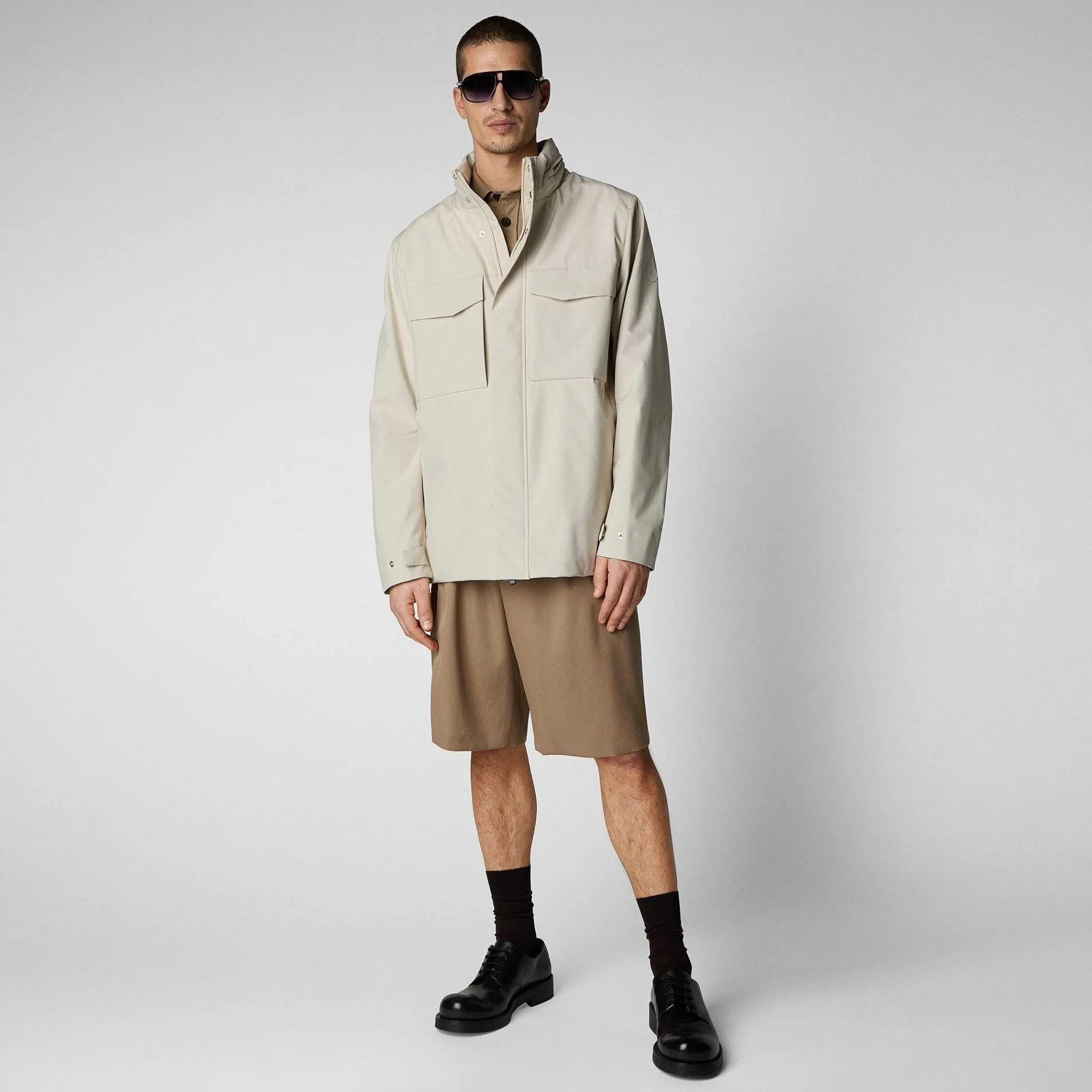 Menn Save The Duck Mannsjakke Irving I Shore Beige