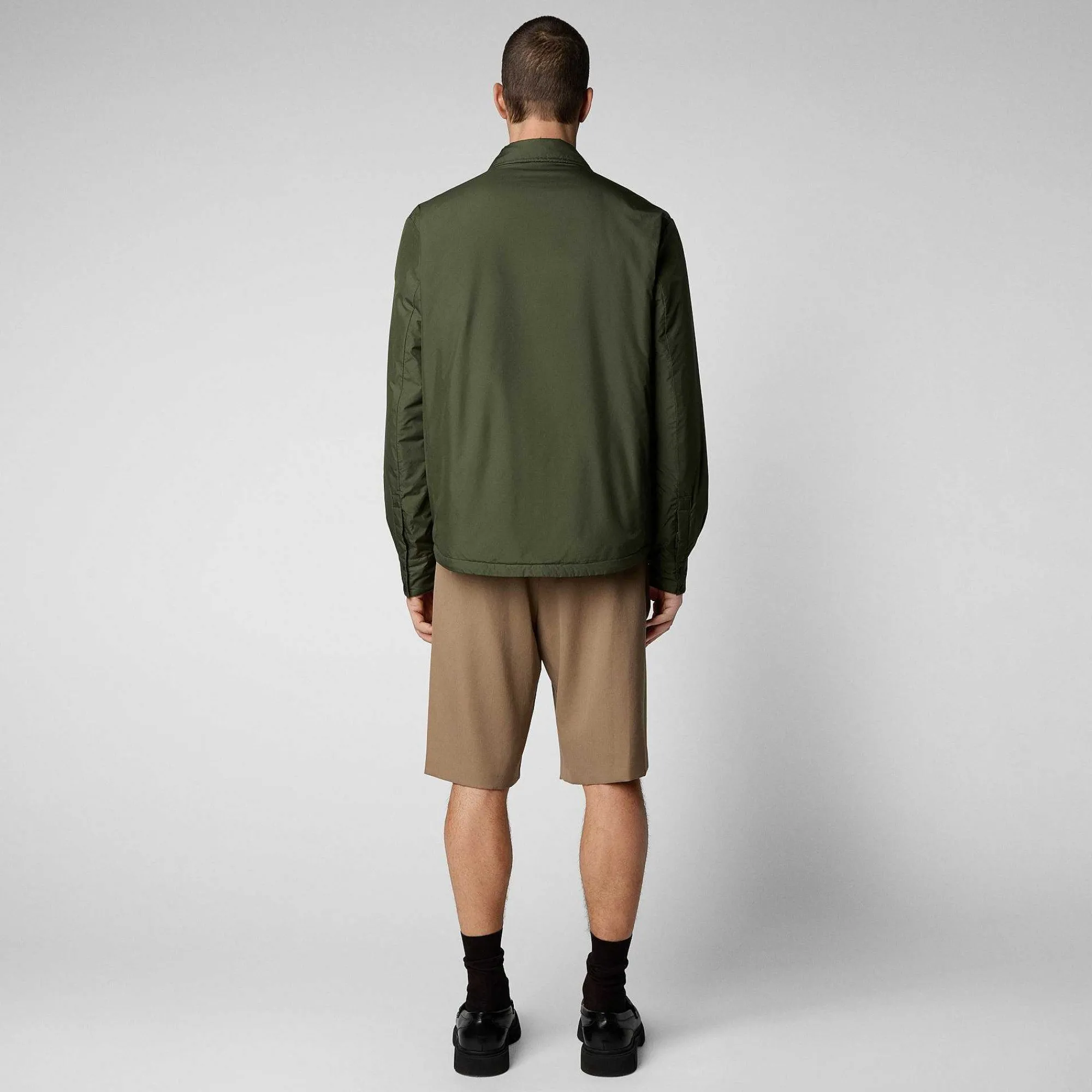 Menn Save The Duck Mannsjakke Jani In Dusty Olive