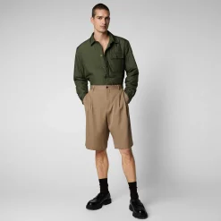 Menn Save The Duck Mannsjakke Jani In Dusty Olive
