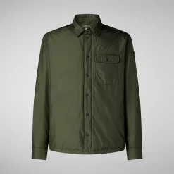 Menn Save The Duck Mannsjakke Jani In Dusty Olive