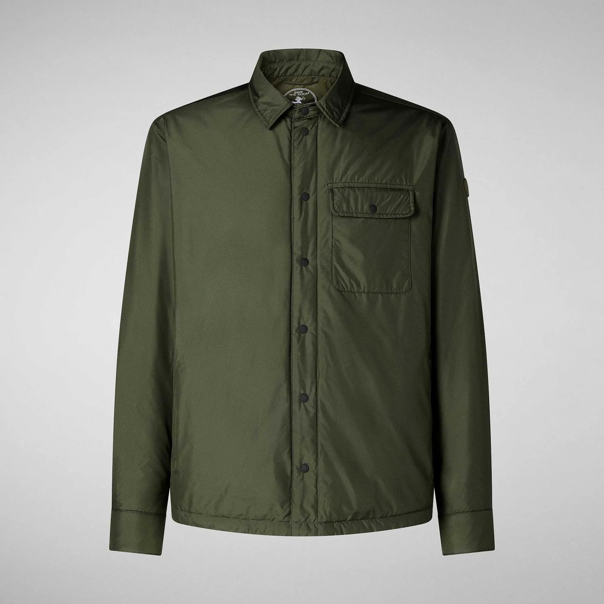 Menn Save The Duck Mannsjakke Jani In Dusty Olive