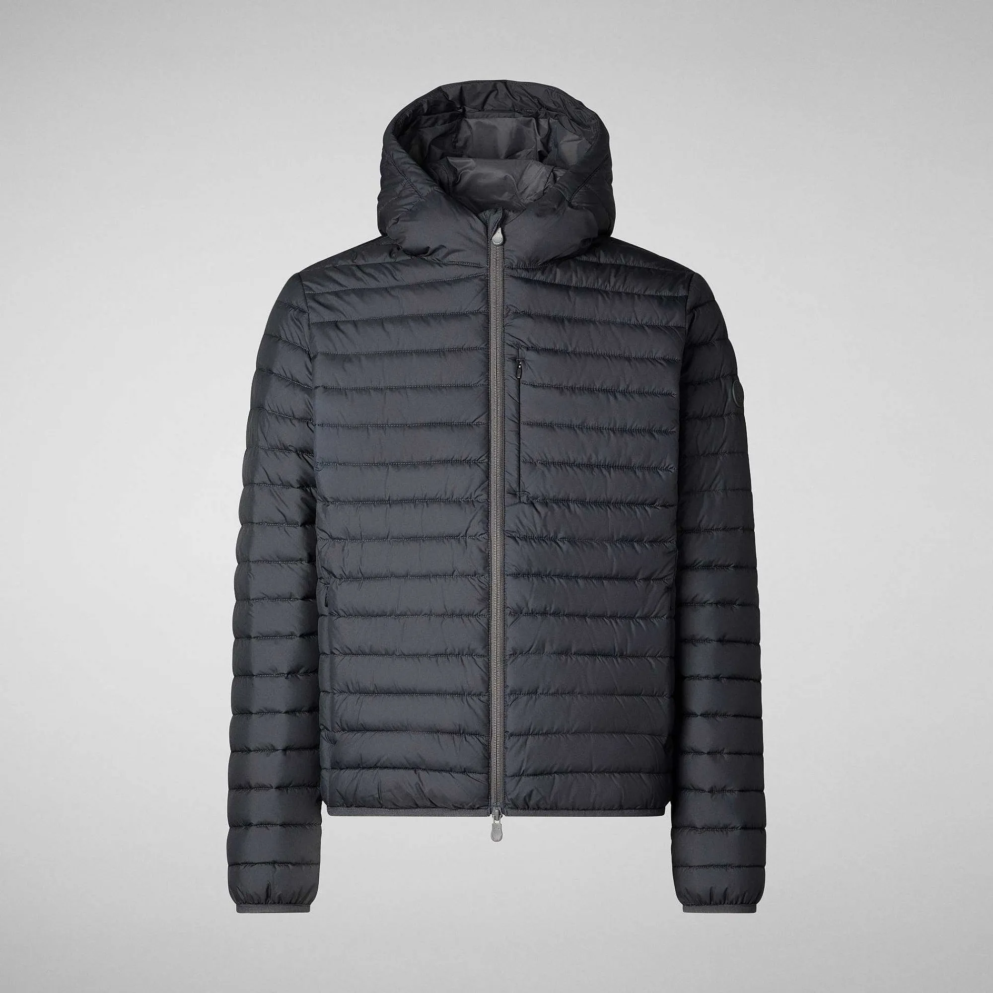 Menn Save The Duck Man'S Animal Free Puffer Cael I Storm Grey