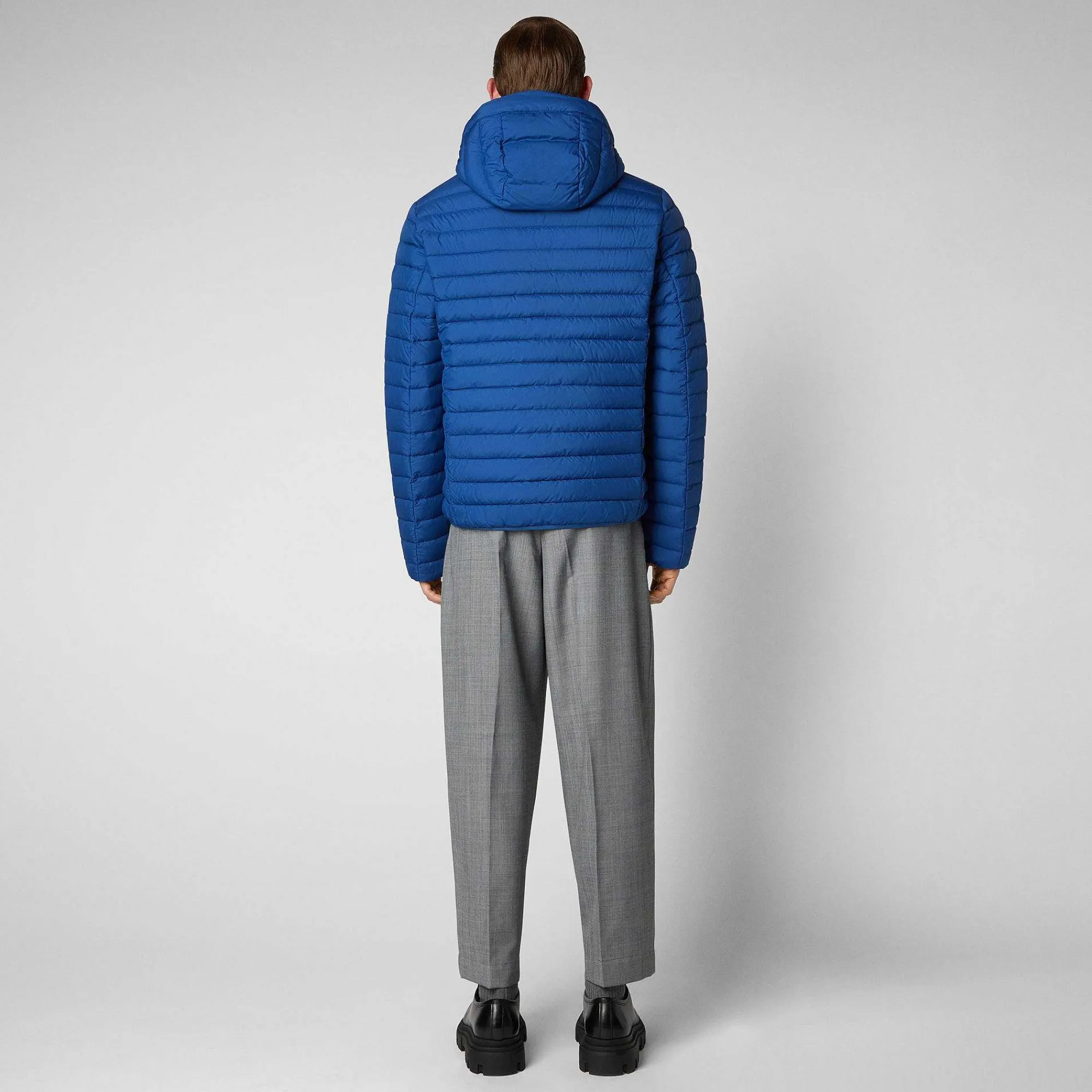 Menn Save The Duck Man'S Animal Free Puffer Cael I Snorkel Bla