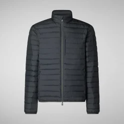 Menn Save The Duck Man'S Animal Free Puffer Cole I Storm Grey