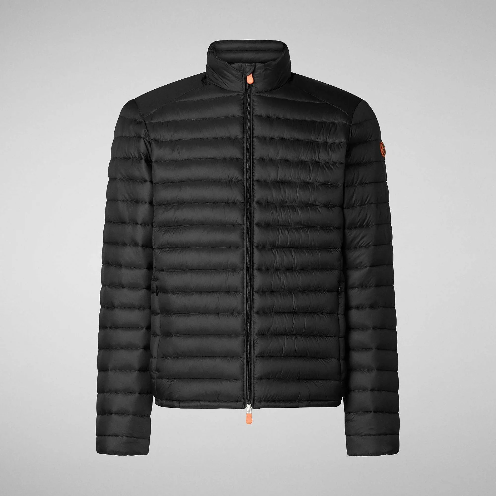 Menn Save The Duck Man'S Animal Free Puffer Jacket Alexander In Black