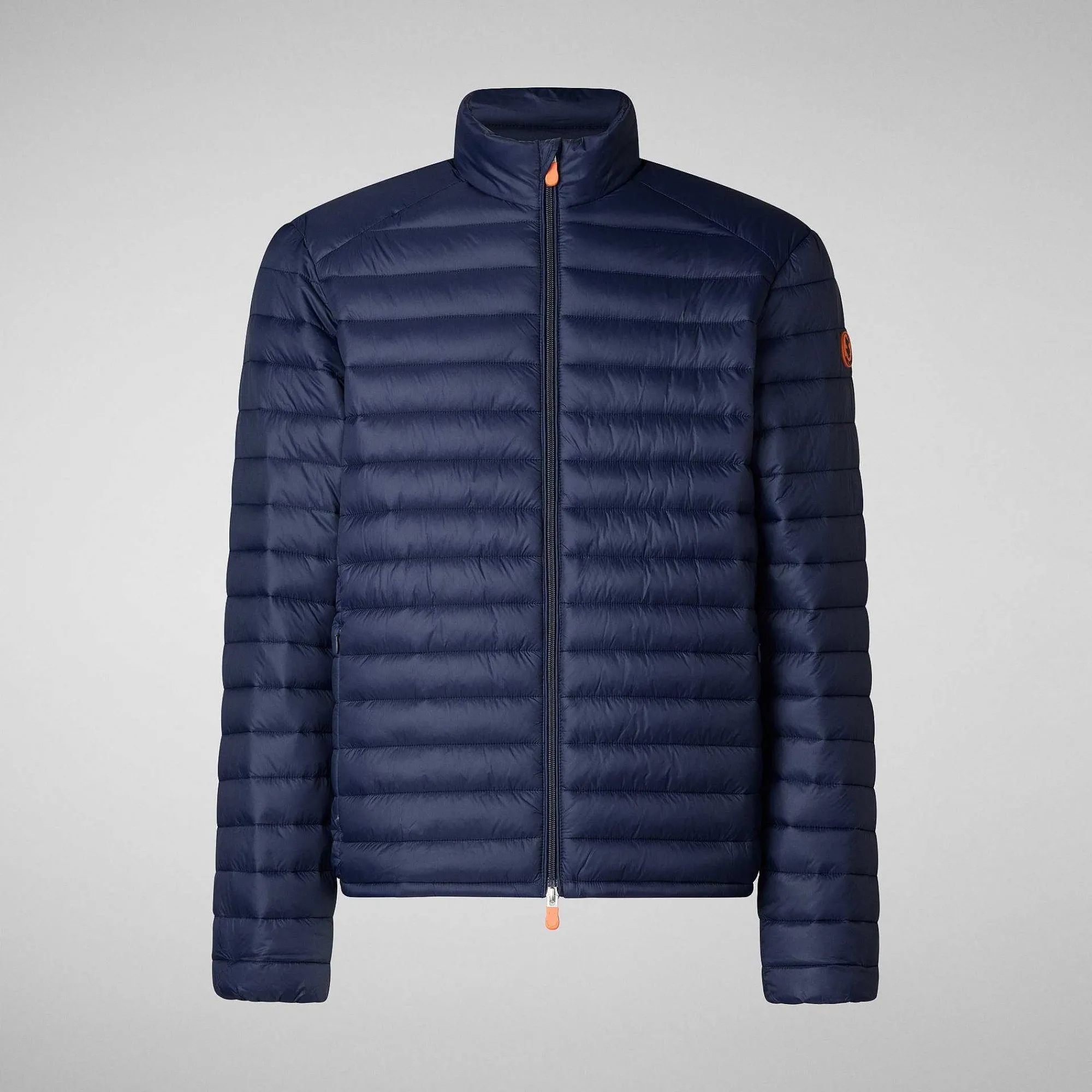Menn Save The Duck Man'S Animal Free Puffer Jacket Alexander I Marinebla
