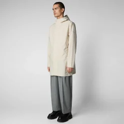 Menn Save The Duck Mans Regnfrakk Dacey I Shore Beige